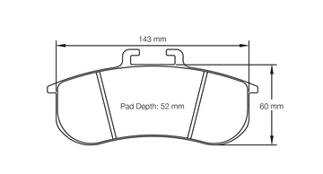 Pagid Brake Pad Set E8197 RSL29 - 0