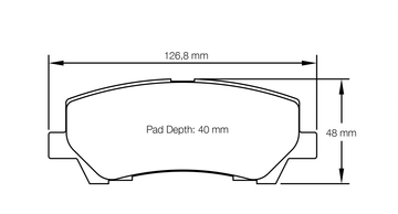 Pagid Brake Pad Set E8204 RSL29 - 0