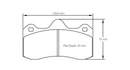 Pagid Brake Pad Set E8214 RSL1-2
