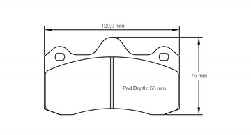 Pagid Brake Pad Set E8214 RSL1 - 0