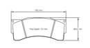 Pagid Brake Pad Set E8222 RSL1E-2