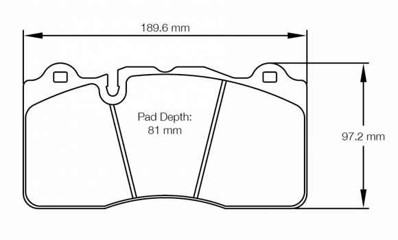 Pagid Brake Pad Set E8253 RSC1