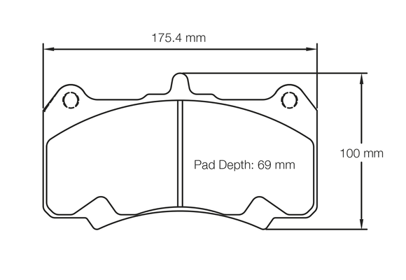 Pagid Brake Pad Set E8258 RSL1