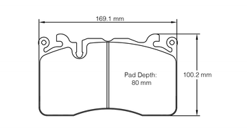 Pagid Brake Pad Set E8269 RSC1 - 0
