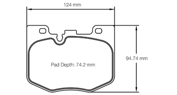 Pagid Brake Pad Set E8275 RSL29 - 0