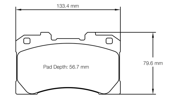 Pagid Toyota GR Yaris/GR Corolla Brake Pad Set E8299 RSL29
