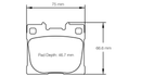 Pagid Toyota GR Yaris/GR Corolla Brake Pad Set E8300 RSL29-2