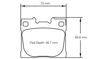 Pagid Toyota GR Yaris/GR Corolla Brake Pad Set E8300 RSL29 - 0