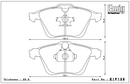 Endless Brake Pad Set EIP139 MX72-2
