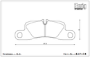 Endless Brake Pad Set EIP178 MX72-2