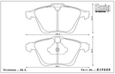 Endless Brake Pad Set EIP205 MX72-2