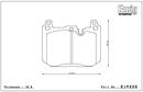 Endless Brake Pad Set EIP206 CCRG-2