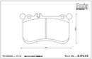 Endless Brake Pad Set EIP230 MX72-2