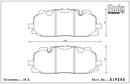 Endless Brake Pad Set EIP293 MP-2