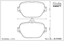 Endless Brake Pad Set EIP298 MP-2