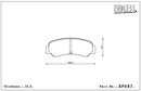 Endless Brake Pad Set EP097 PC35-2