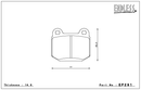 Endless Brake Pad Set EP291 MXPL-2
