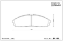 Endless Brake Pad Set EP330 MP-2