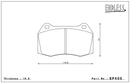 Endless Brake Pad Set EP400 MX72-2