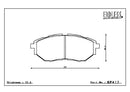 Endless Brake Pad Set EP417 MP-2