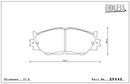 Endless Brake Pad Set EP440 MP-2
