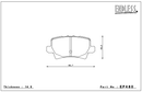 Endless Brake Pad Set EP480 MX72-2