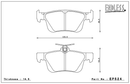 Endless Brake Pad Set EP524 MP-2