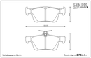 Endless Brake Pad Set EP524 MX72-2