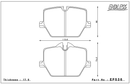 Endless Brake Pad Set EP536 MXPL-2