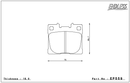 Endless Brake Pad Set EP559 MX72-2