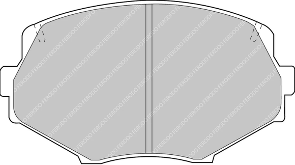 Ferodo Brake Pad Set FCP1011R DS3000