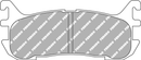 Ferodo Brake Pad Set FCP1012H DS2500-2