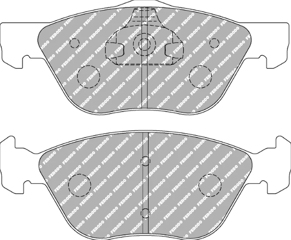 Ferodo Brake Pad Set FCP1052H DS2500