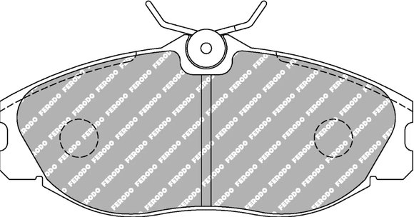 Ferodo Brake Pad Set FCP1063R DS3000