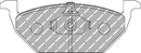 Ferodo Brake Pad Set FCP1094H DS2500-2