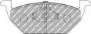 Ferodo Brake Pad Set FCP1094R DS3000-2