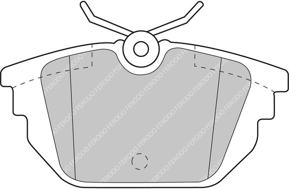 Ferodo Brake Pad Set FCP1113H DS2500