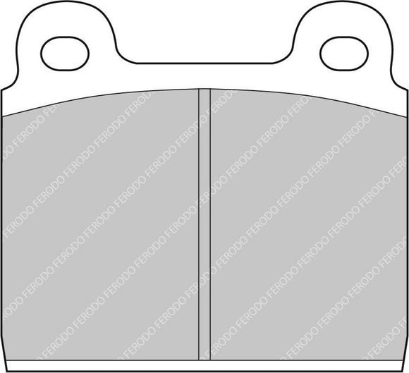 Ferodo Brake Pad Set FCP11H DS2500
