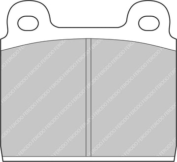 Ferodo Brake Pad Set FCP11R DS3000 - 0