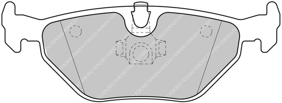 Ferodo Brake Pad Set FCP1301H DS2500