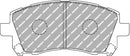 Ferodo Brake Pad Set FCP1327H DS2500-2