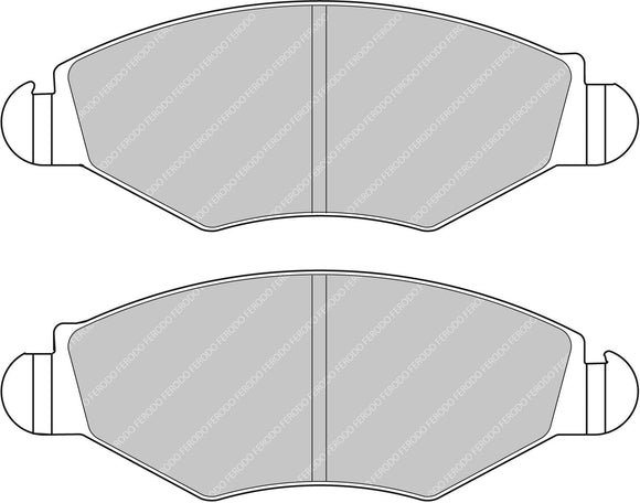 Ferodo Brake Pad Set FCP1378H DS2500