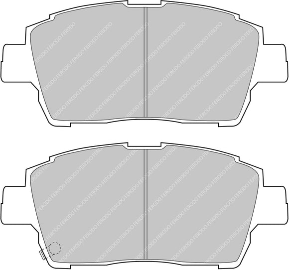 Ferodo Brake Pad Set FCP1392H DS2500