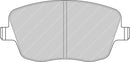 Ferodo Brake Pad Set FCP1419H DS2500-2