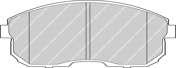 Ferodo Brake Pad Set FCP1430H DS2500