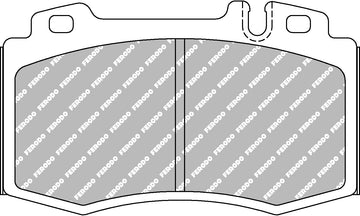 Ferodo Brake Pad Set FCP1661H DS2500 - 0