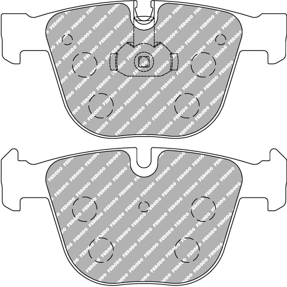 Ferodo Brake Pad Set FCP1672H DS2500