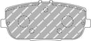 Ferodo Brake Pad Set FCP1894H DS2500-2