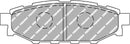 Ferodo Brake Pad Set FCP1947H DS2500-2