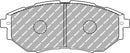 Ferodo Brake Pad Set FCP1984H DS2500-2